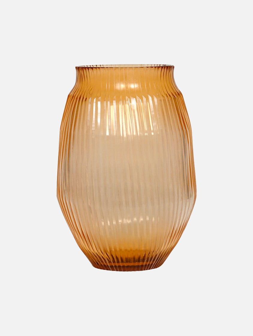 Brian Tunks Cut Glass Vase, Medium