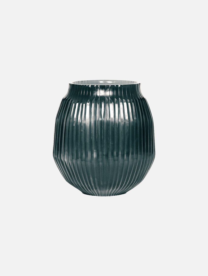 Brian Tunks Cut Glass Vase, Small