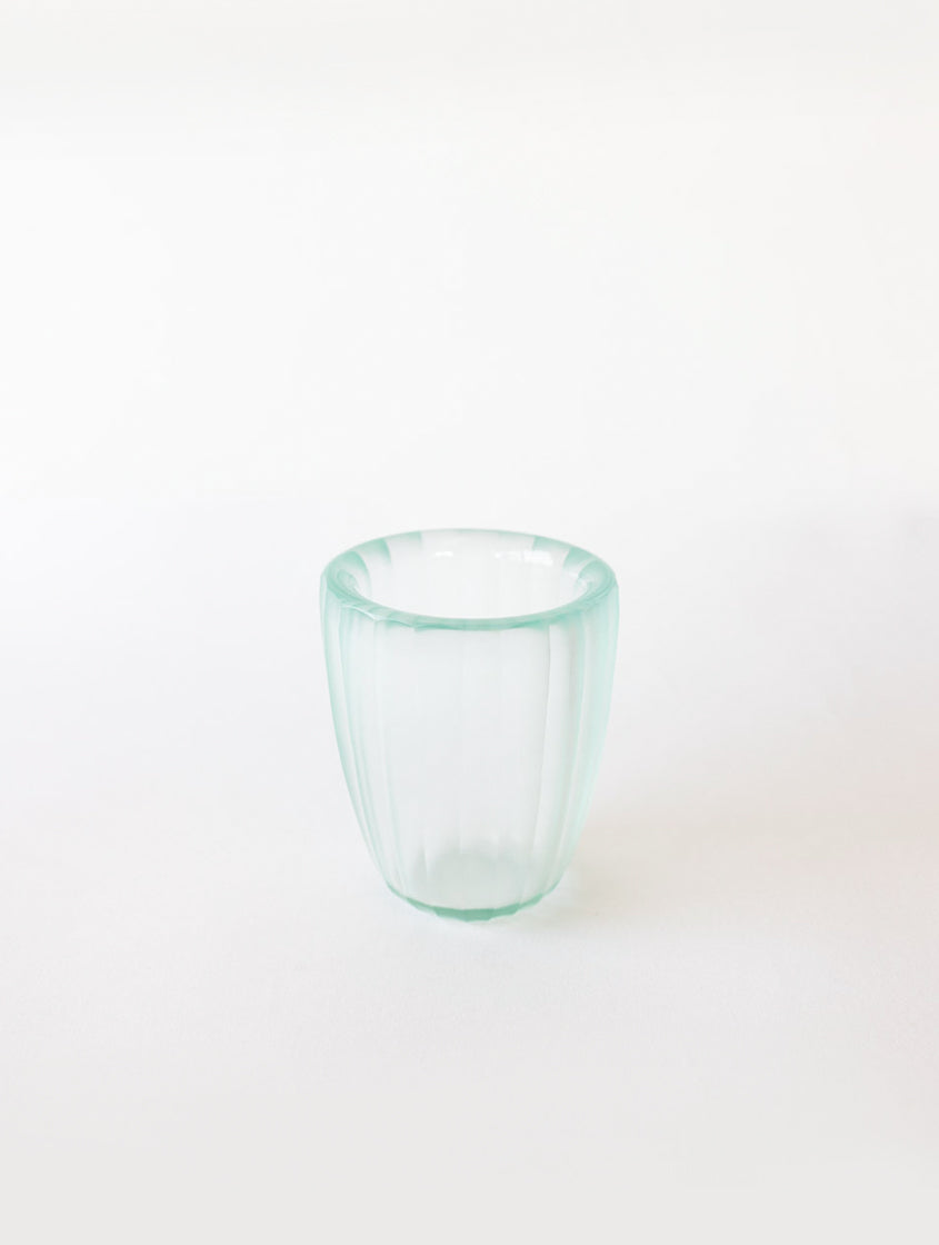 Brian Tunks Cut Glass Beaker, Small