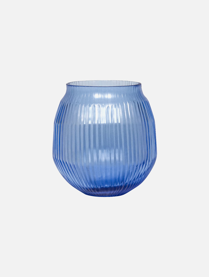 Brian Tunks Cut Glass Vase, Small