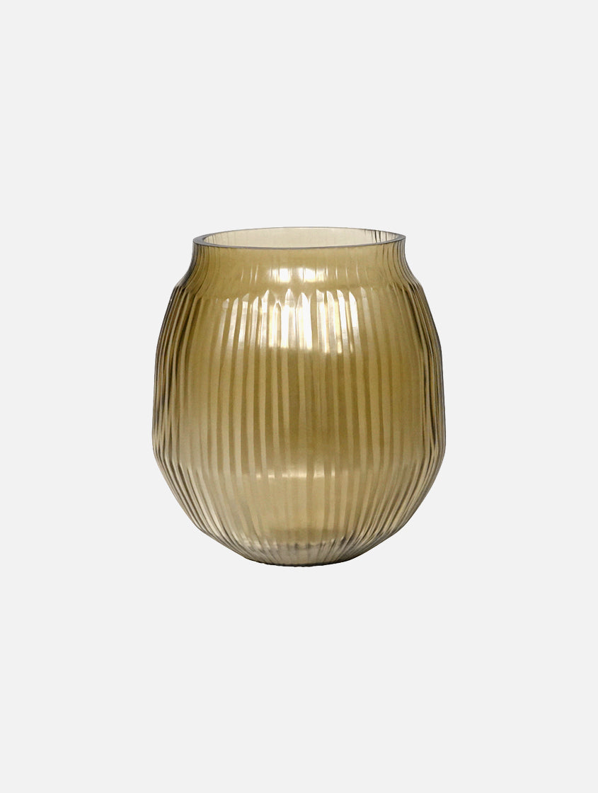 Brian Tunks Cut Glass Vase, Small