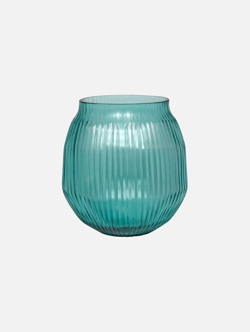 Brian Tunks Cut Glass Vase, Small