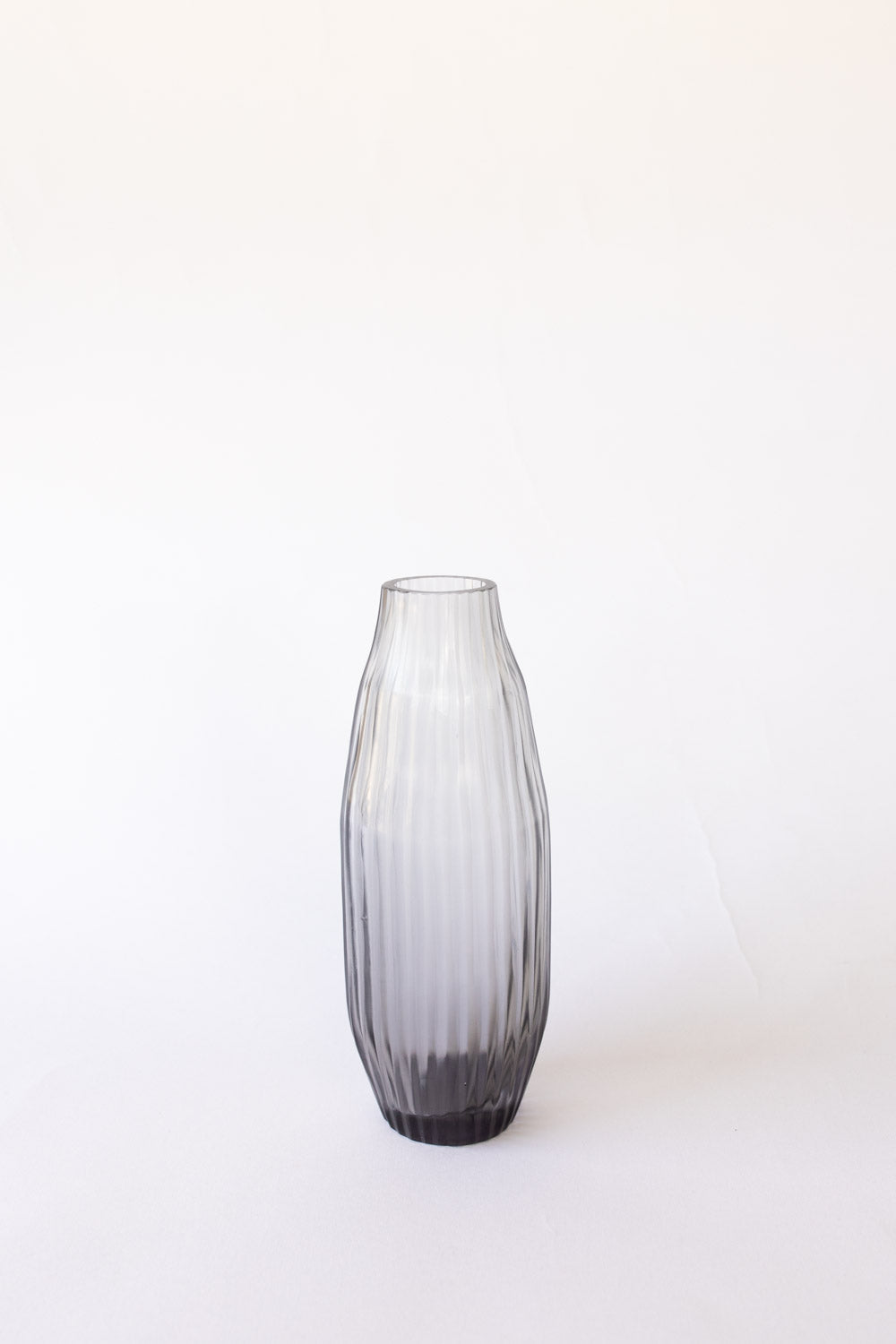 Brian Tunks Cut Glass Vase, Bud