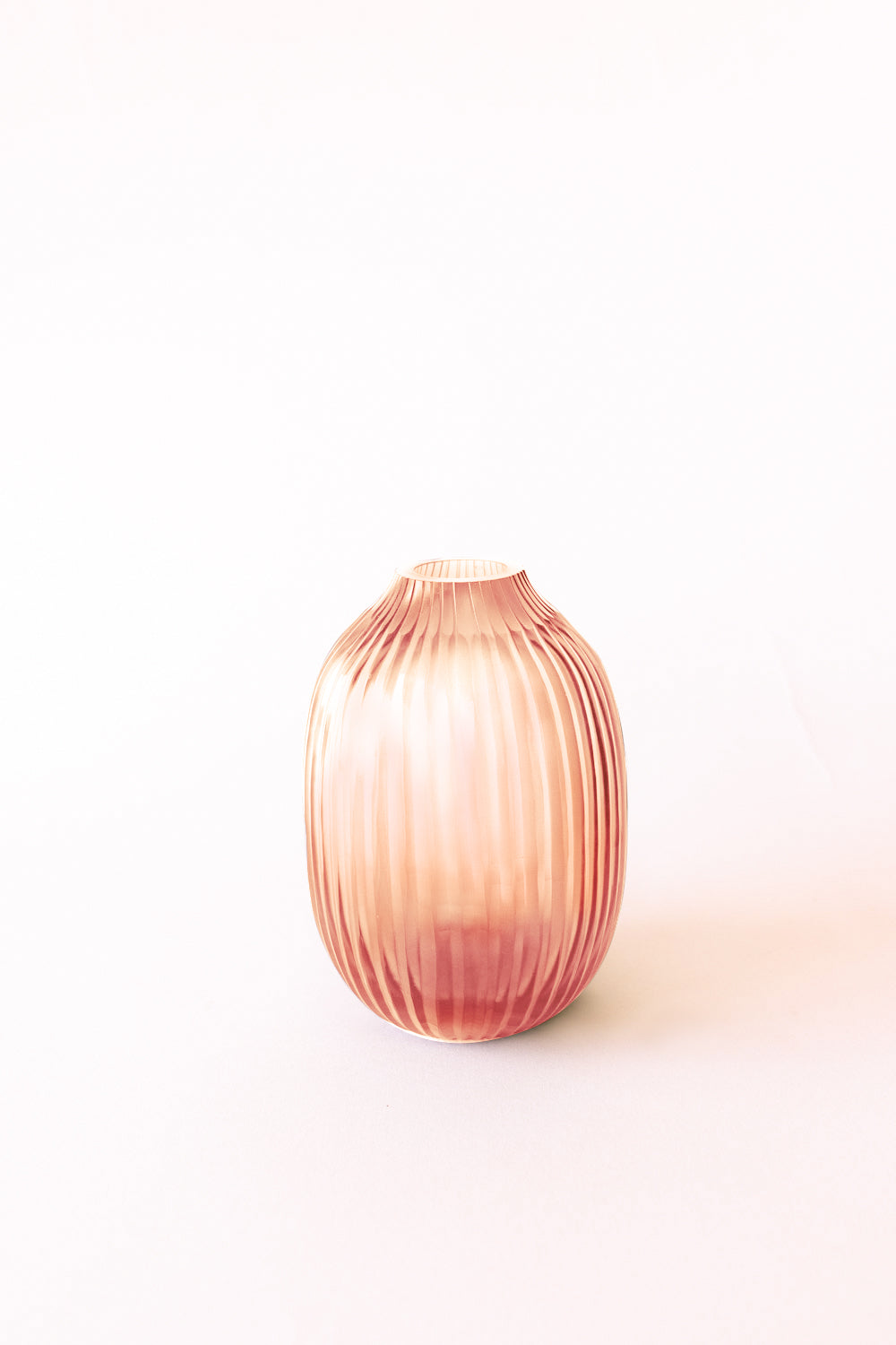 Brian Tunks Cut Glass Vase, Pod