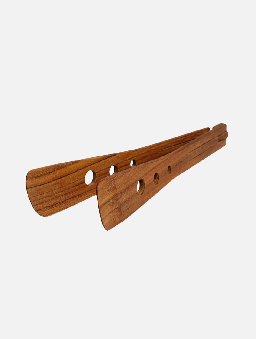 Teak Wooden Serving Tongs