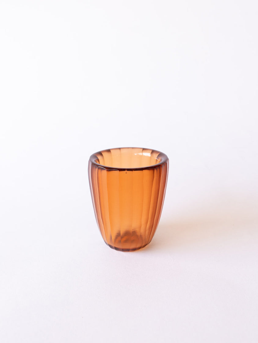 Brian Tunks Cut Glass Beaker, Small